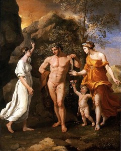 he Choice of Hercules by Nicolas Poussin (1594-1665)