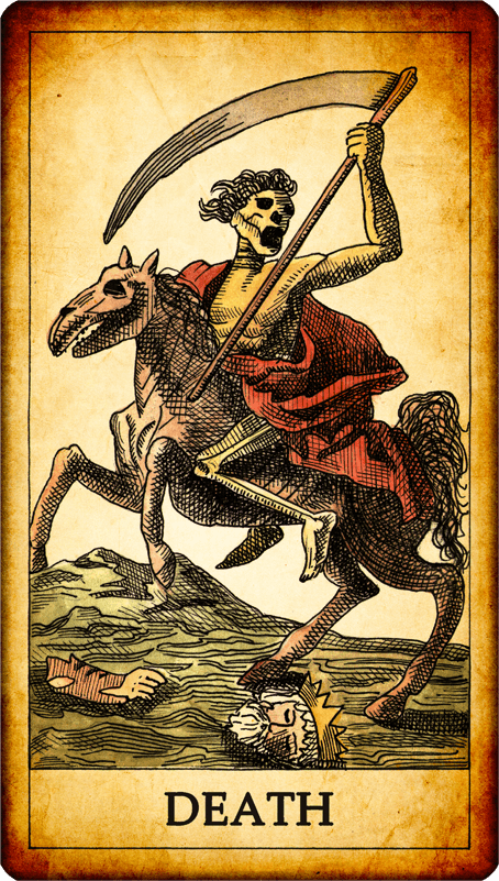 the death tarot card
