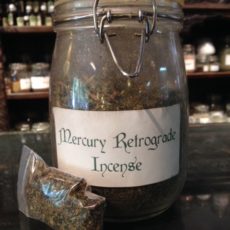 Mercury Retrograde incense product shot