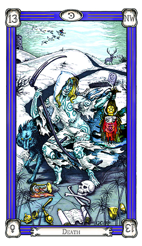 the death tarot card doesn't always mean facing death