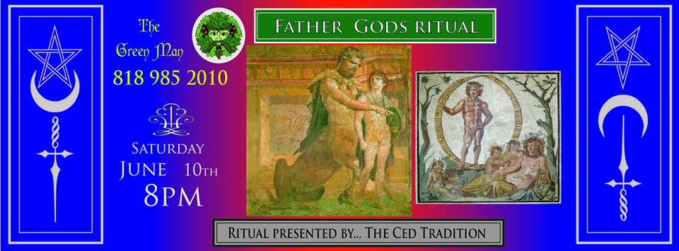 Father Gods Moon Ritual flyer
