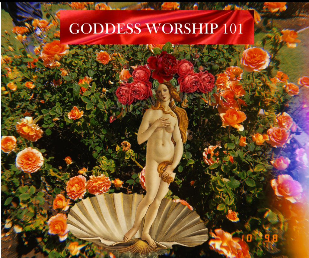 goddess worship 101 class flyer