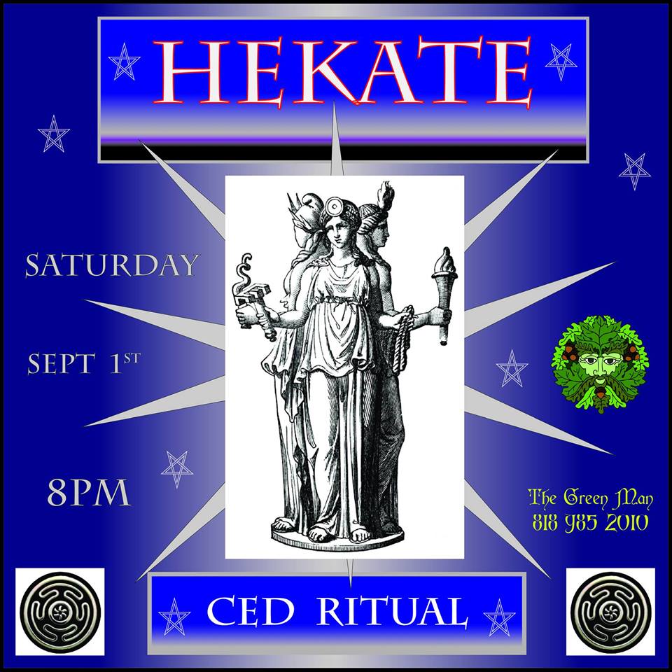 hecate ritual flyer