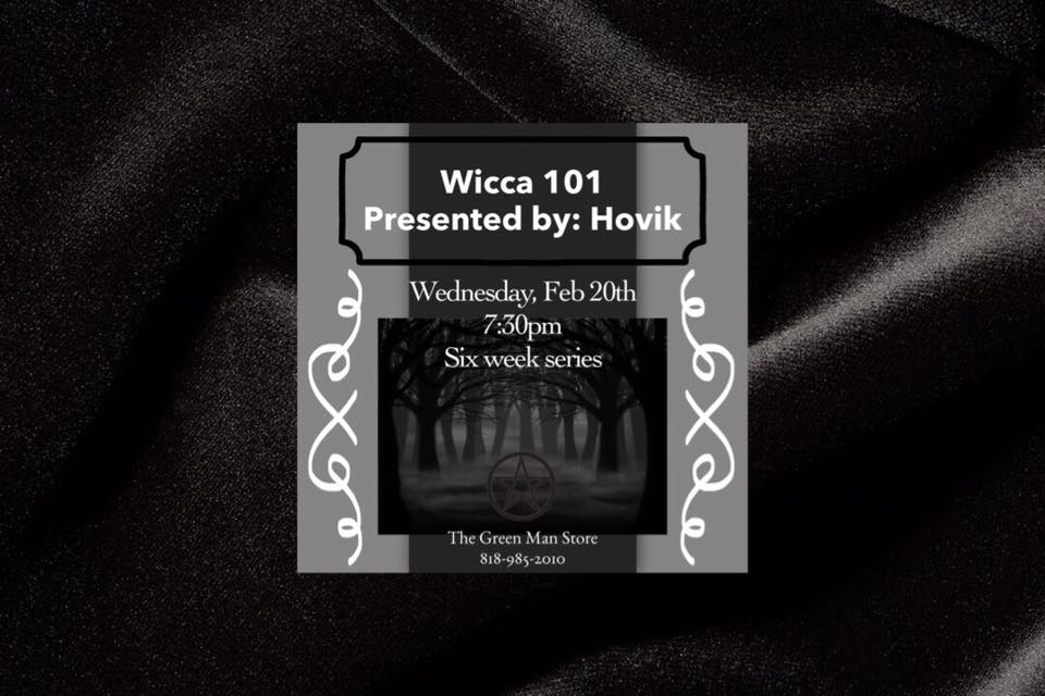 Wicca 101 Los Angeles with Hovik flyer
