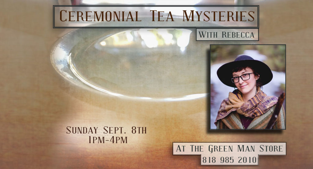Ceremonial Tea Mysteries class flyer