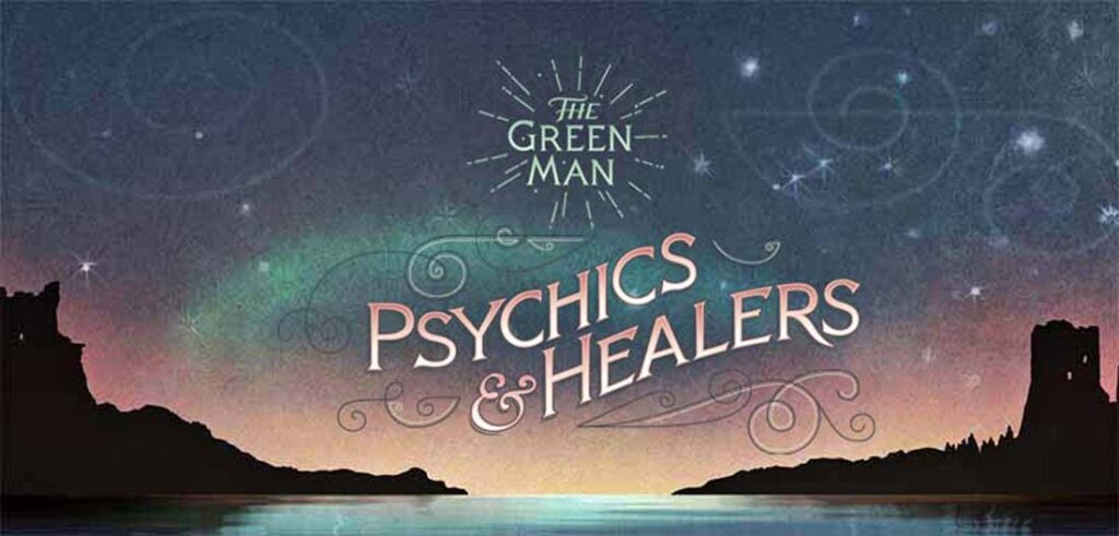 Logo: The Green Man Psychics & Healers